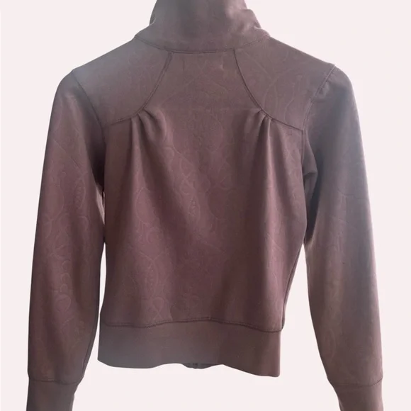STUSSY - VINTAGE Dusty Rose / Mauve Zip-up - Size Small (Y2K) - Picture 3 of 5
